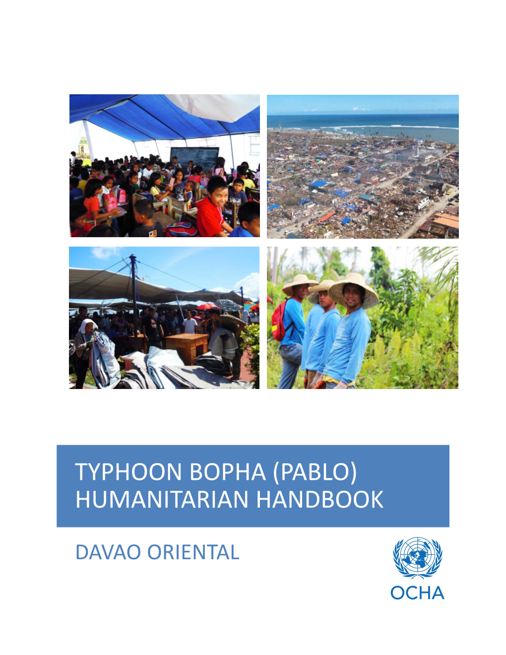 Typhoon Bopha (Pablo) Humanitarian Handbook