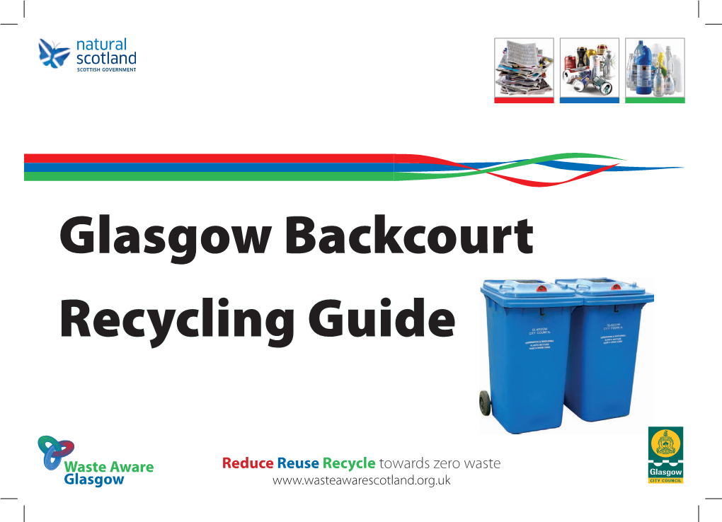 Glasgow Backcourt Recycling Guide