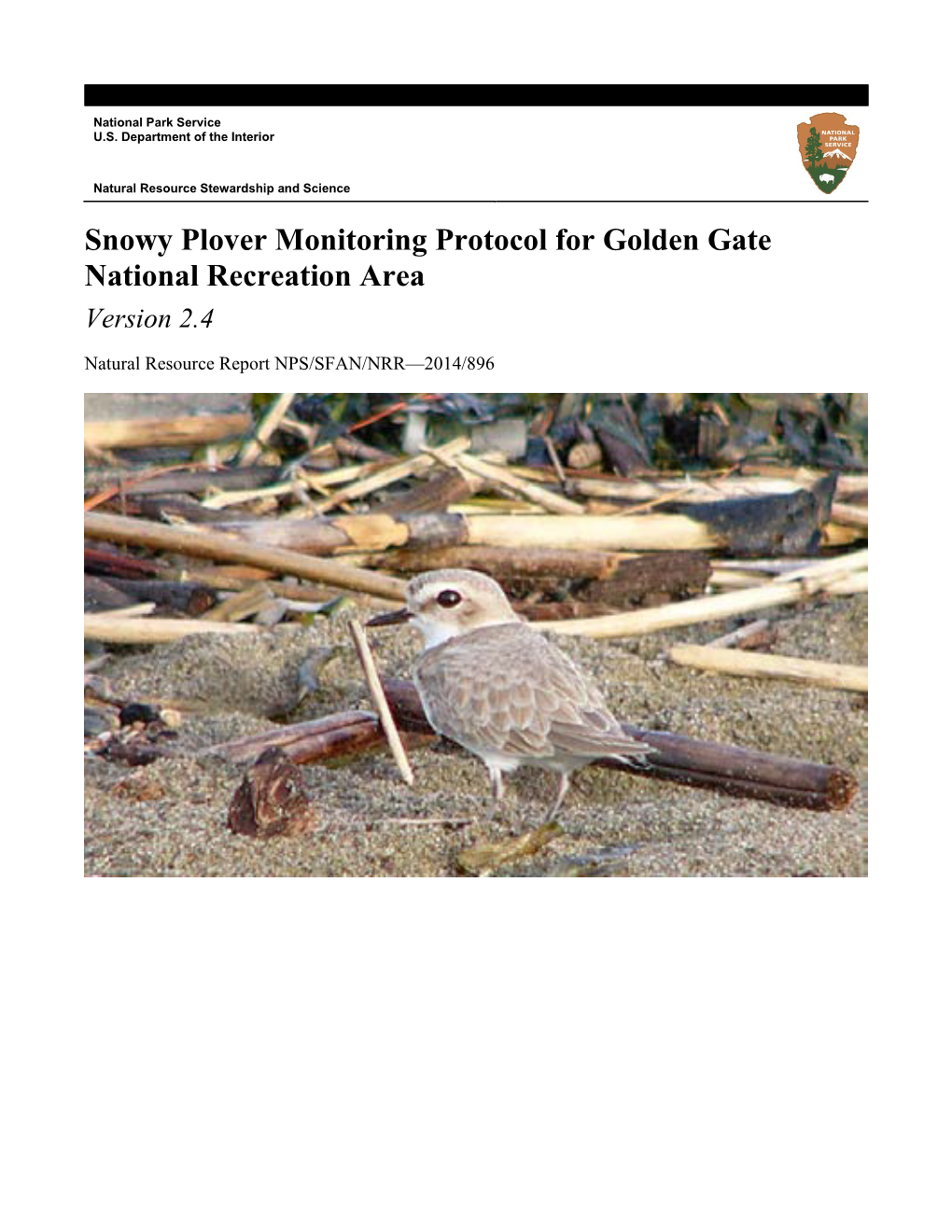 Snowy Plover Monitoring Protocol for Golden Gate National Recreation Area Version 2.4