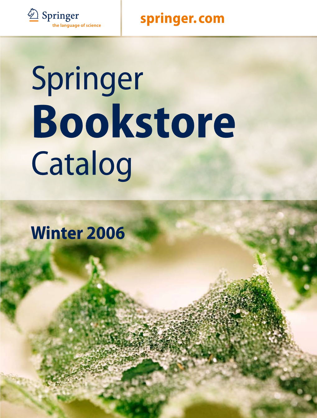 Springer Catalog