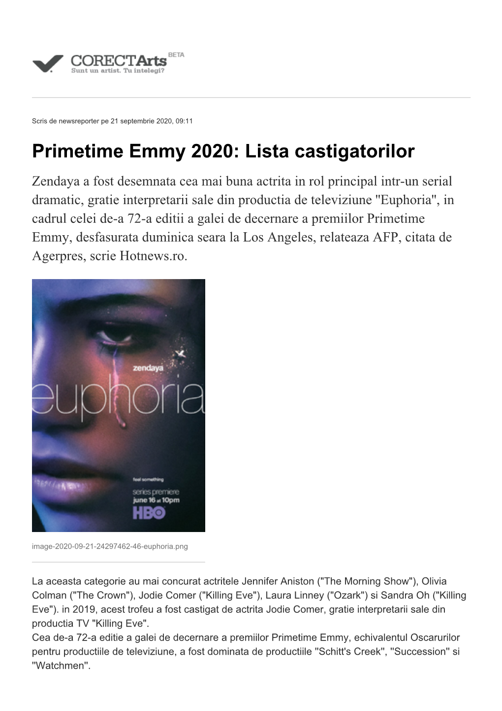 Primetime Emmy 2020