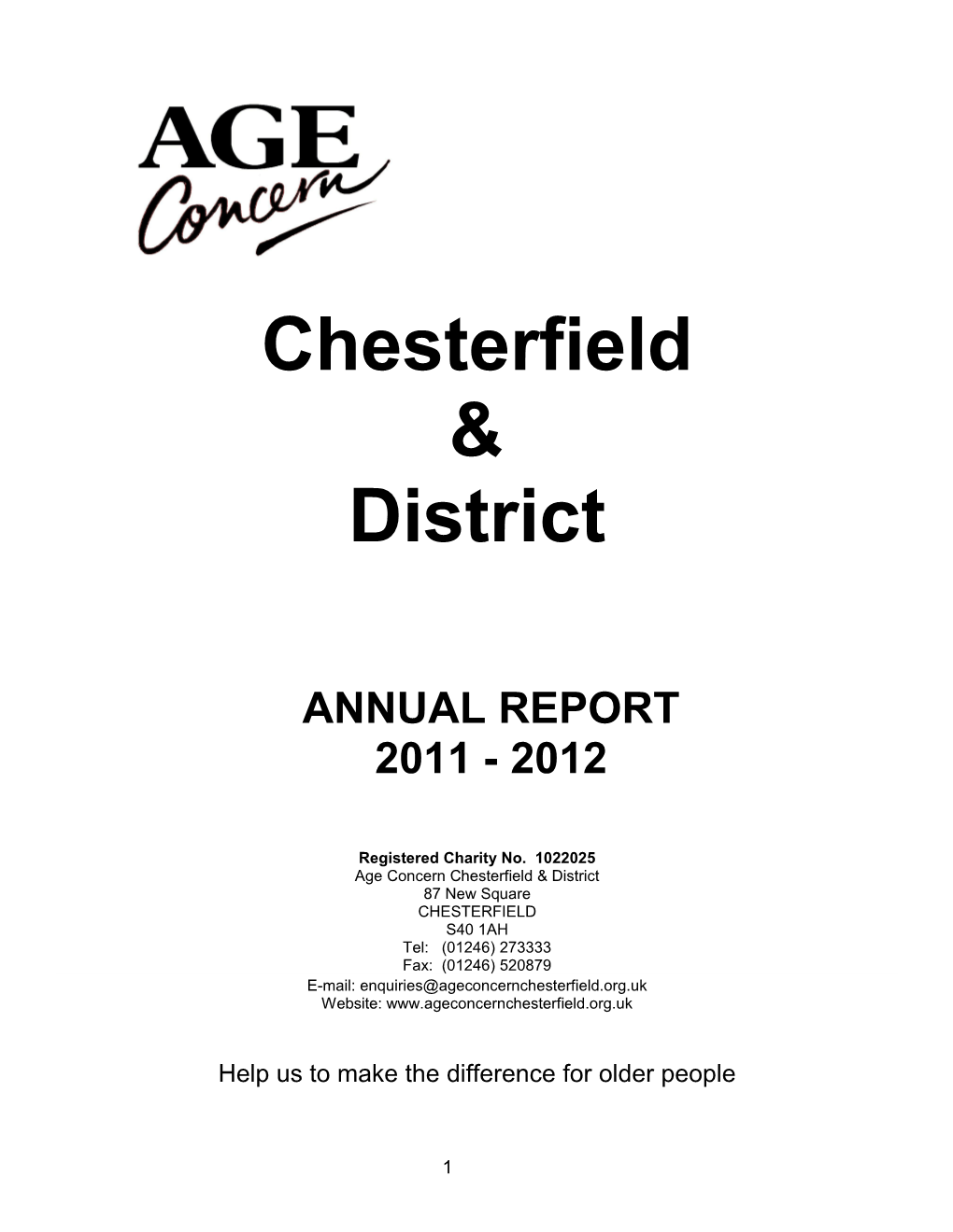 Chesterfield & District