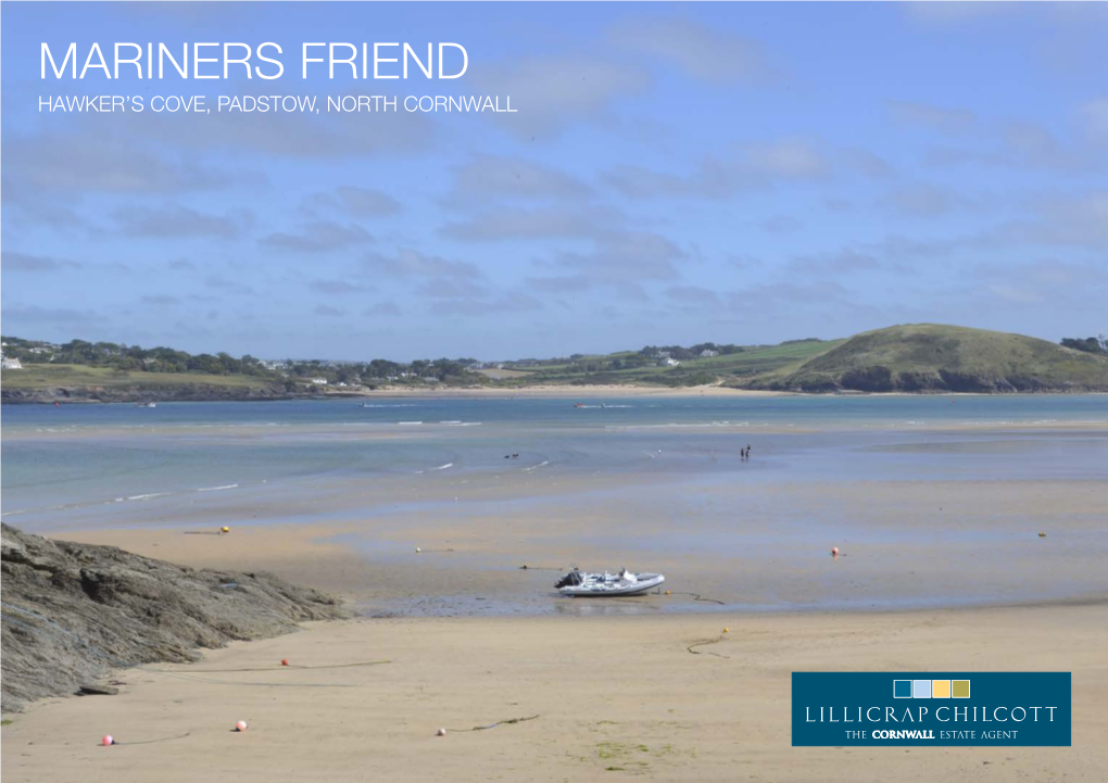 Mariners Friend Hawker’S Cove, Padstow, North Cornwall