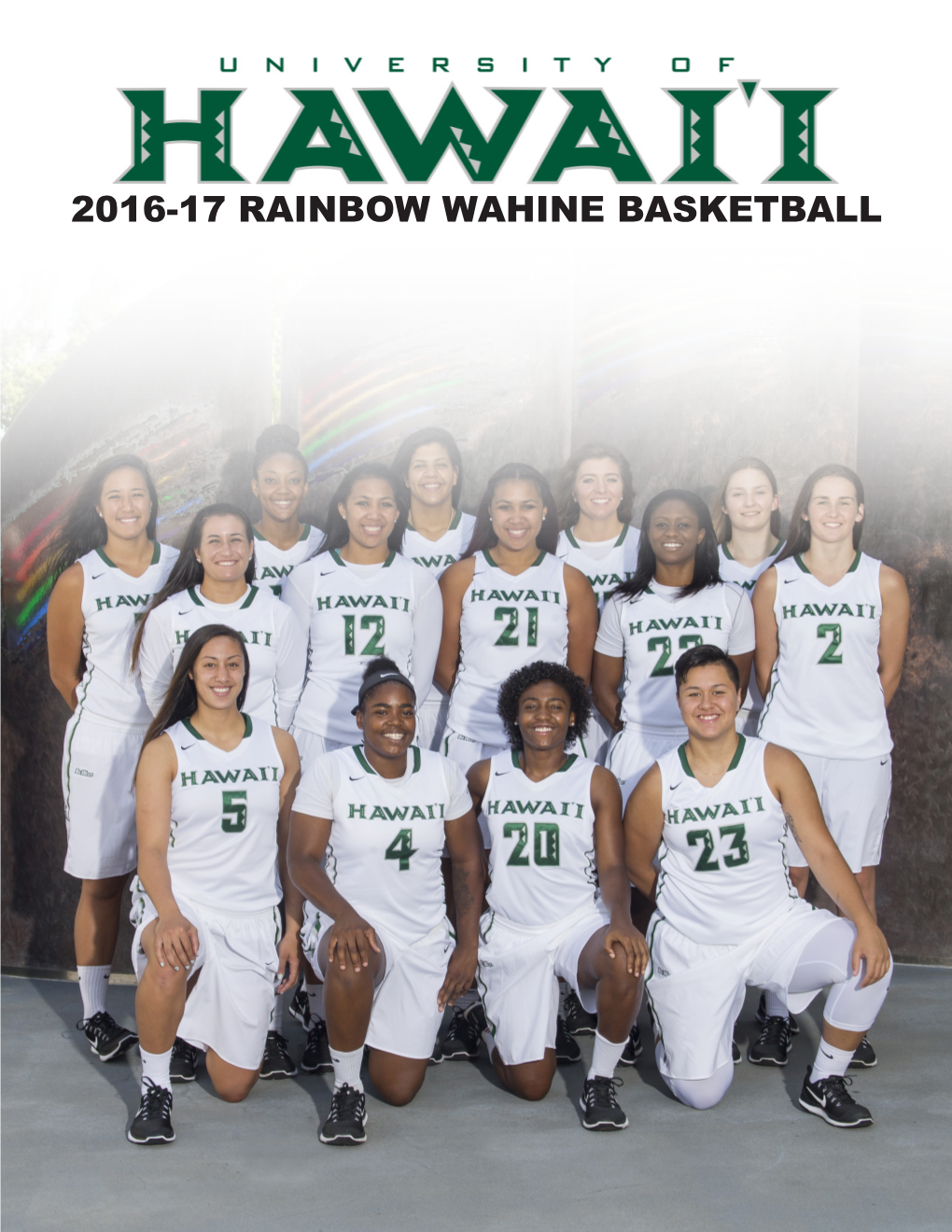 2016-17 Rainbow Wahine Basketball Radio/Tv Roster