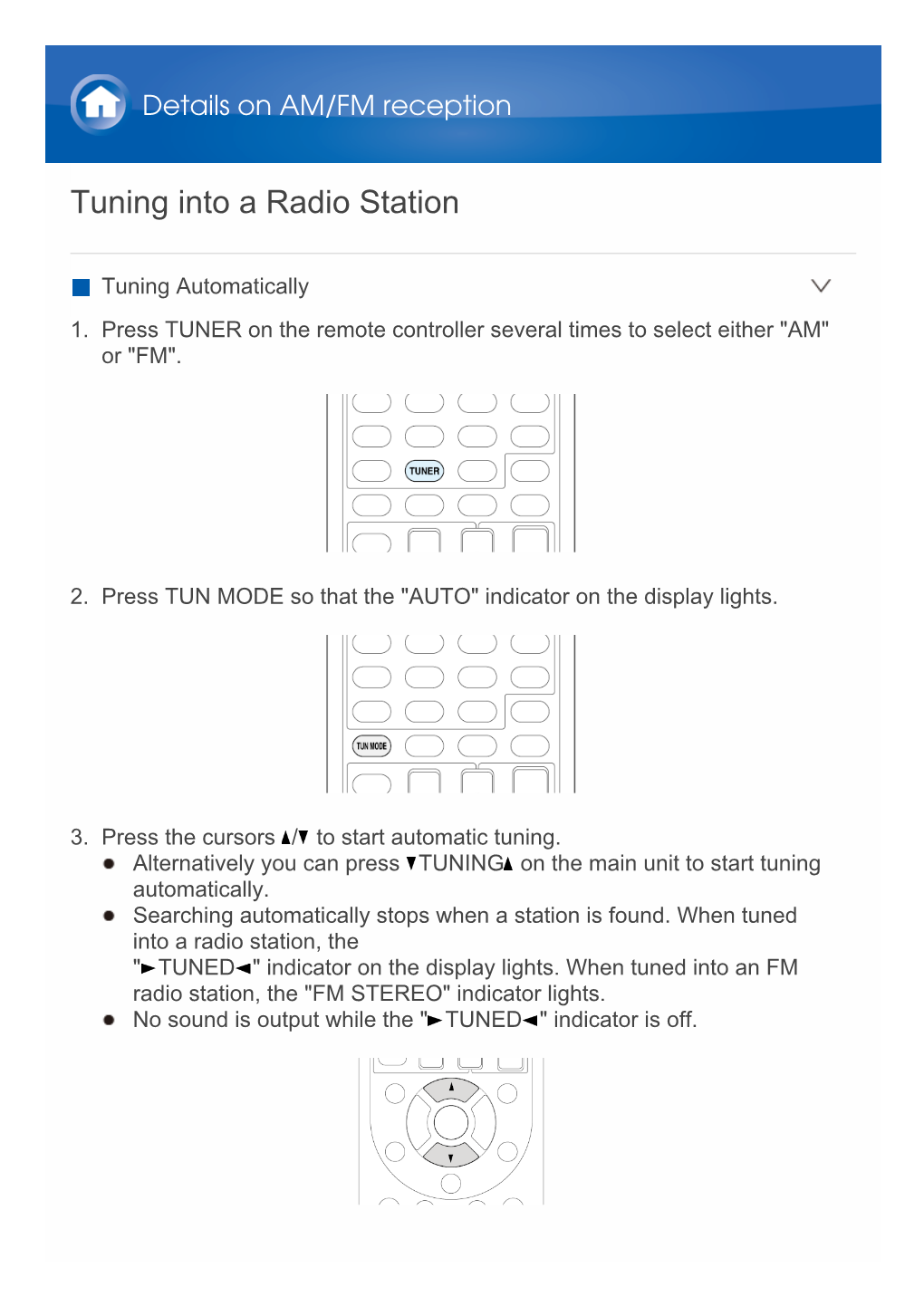 Tuning Into a Radio Station