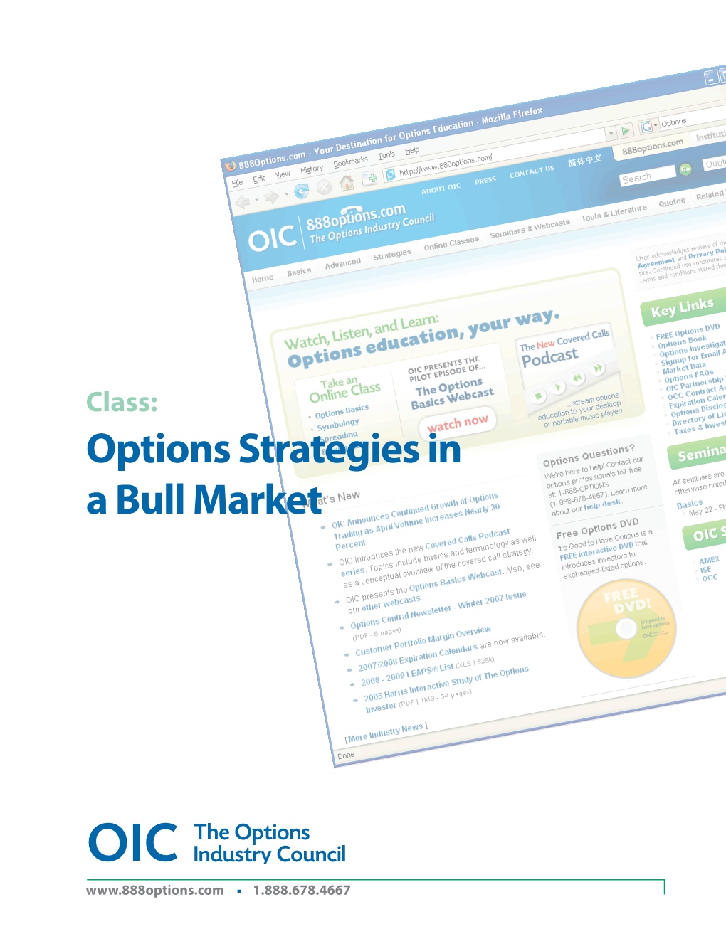 Options Strategies in a Bull Market Course