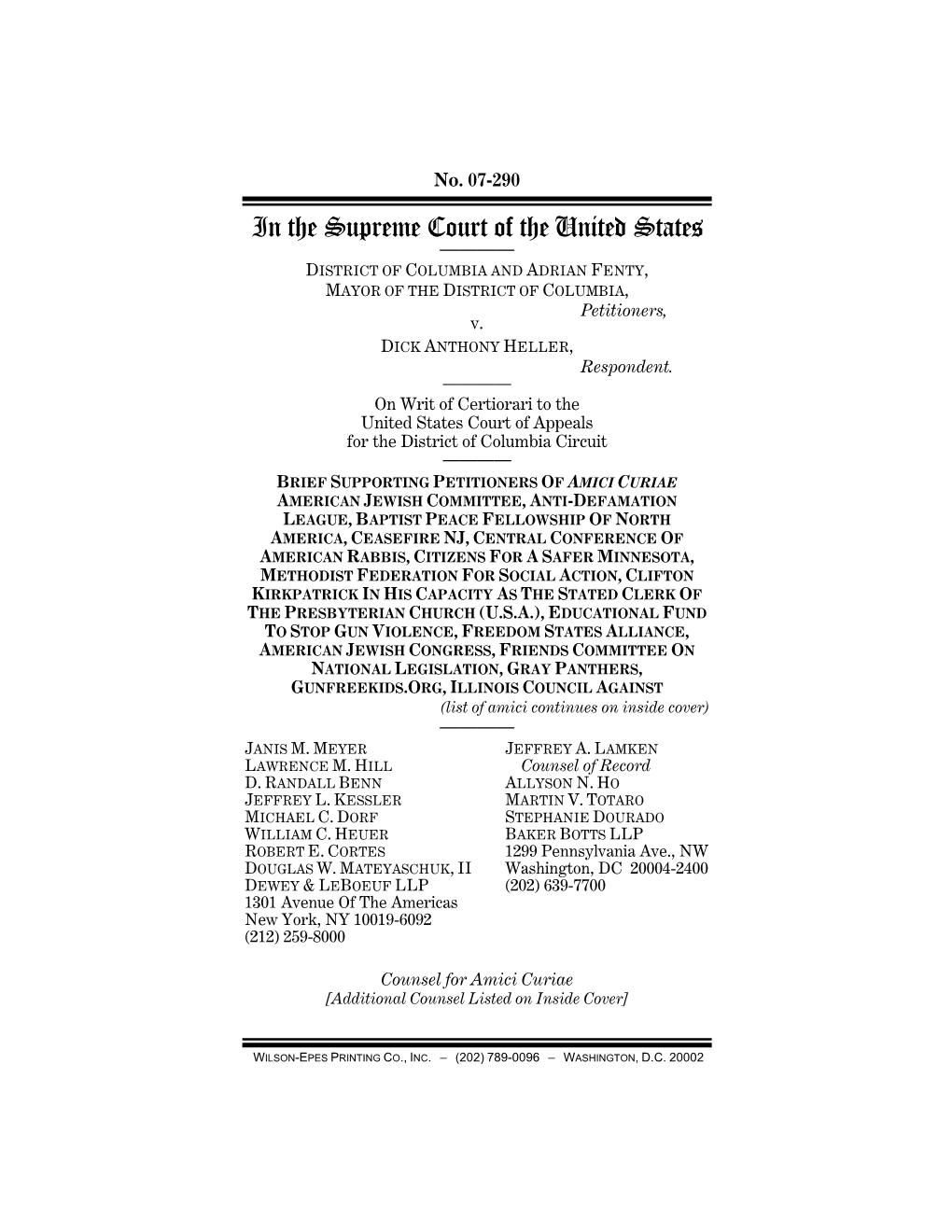 An Amicus Brief