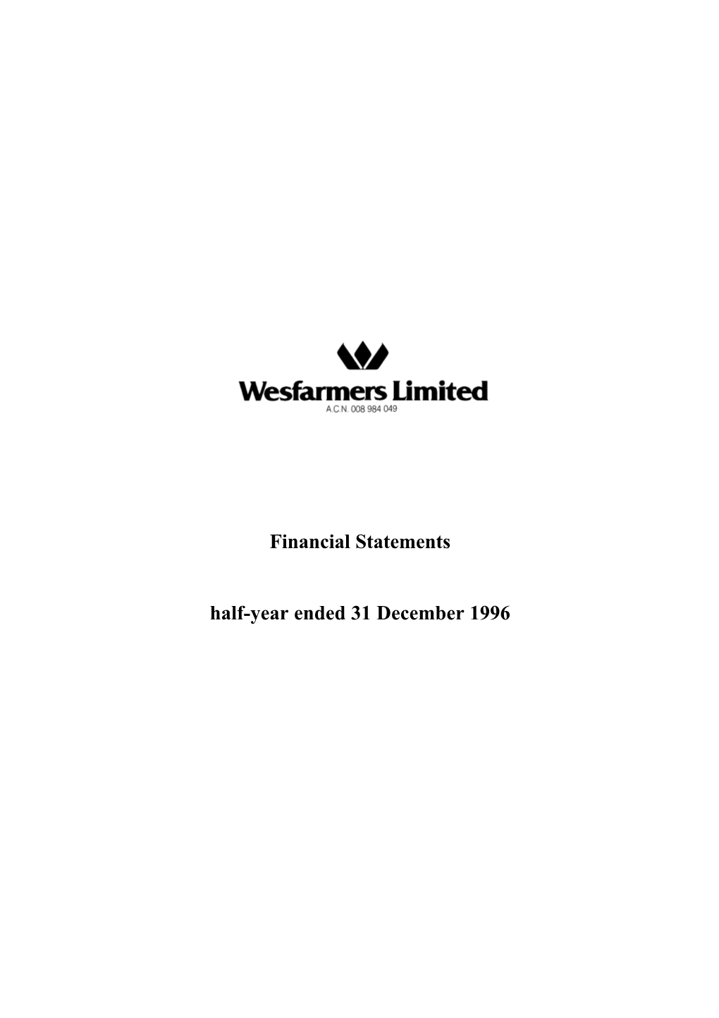 Lodgement of Financial Statements and Reports with The