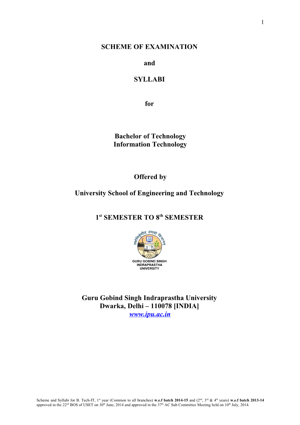 Scheme of Examination s2