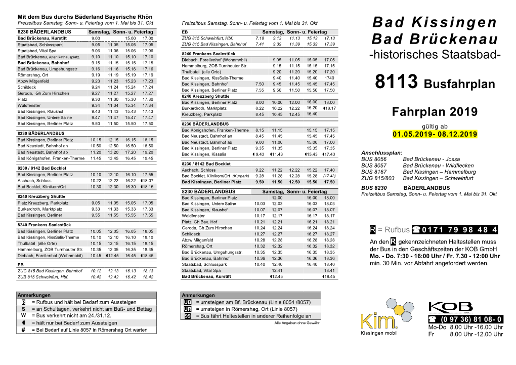 Bad Kissingen Bad Brückenau