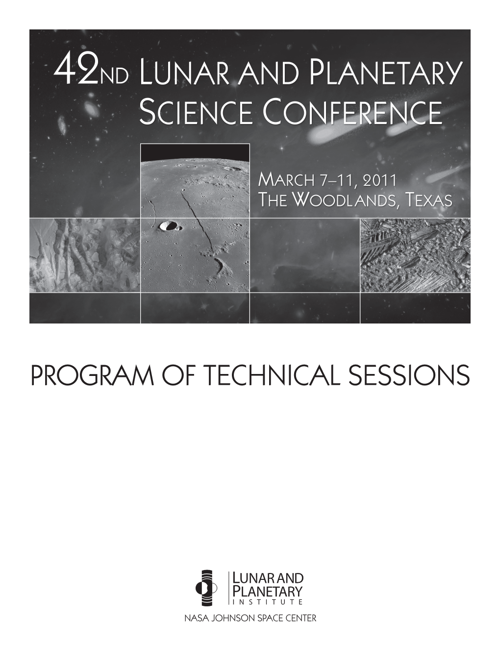 Program of Technical Sessions