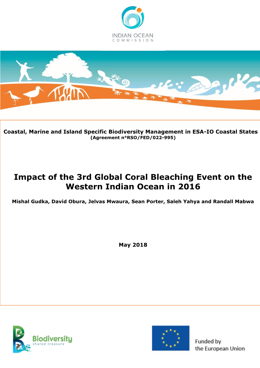 Impact of the 3Rd Global Coral Bleaching Event on the Western Indian Ocean in 2016
