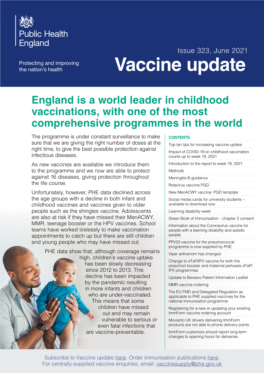 Vaccine Update, Issue 323, June 2021