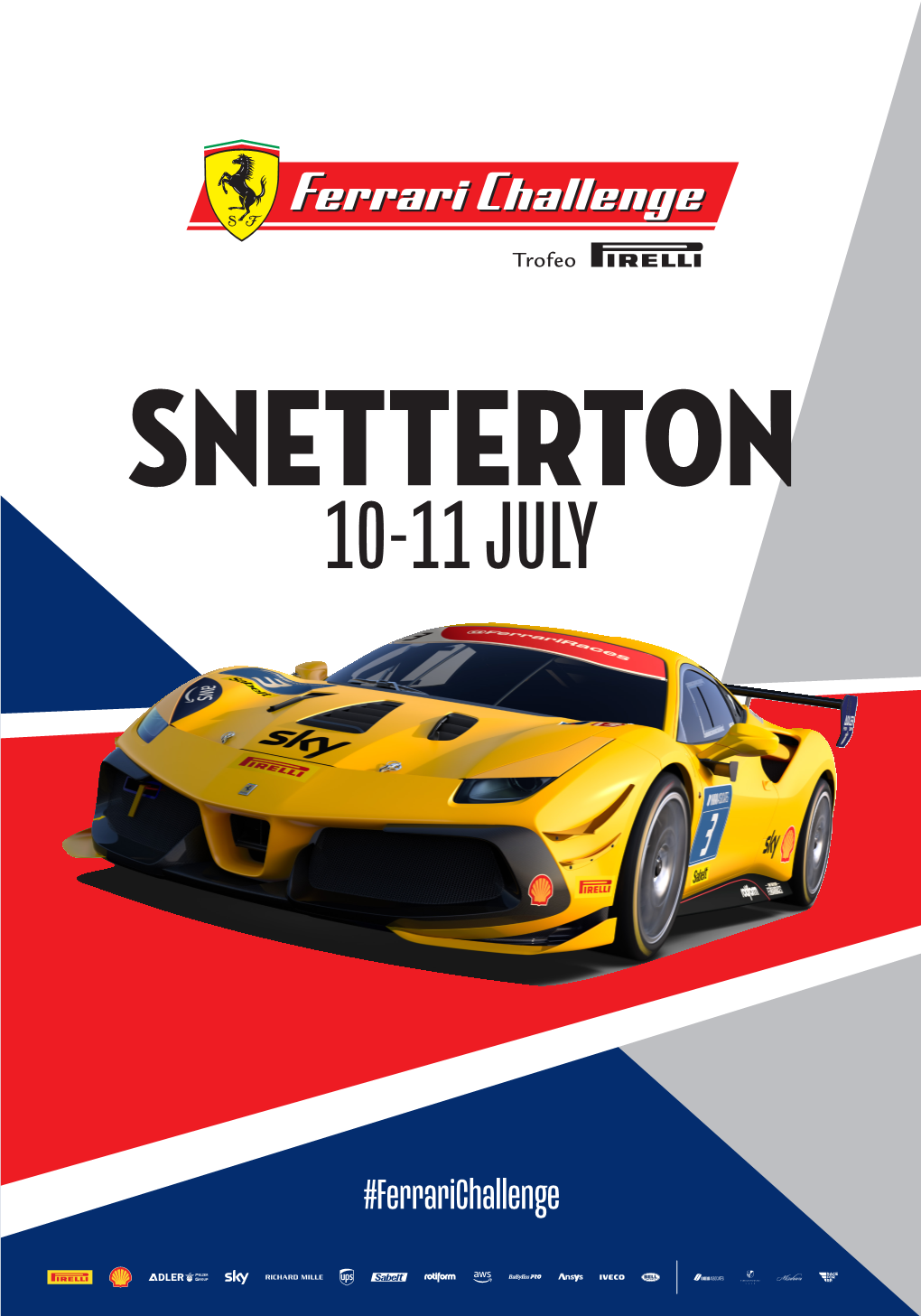 Ferrarichallenge SNETTERTON United Kingdom 2021 10-11 JULY