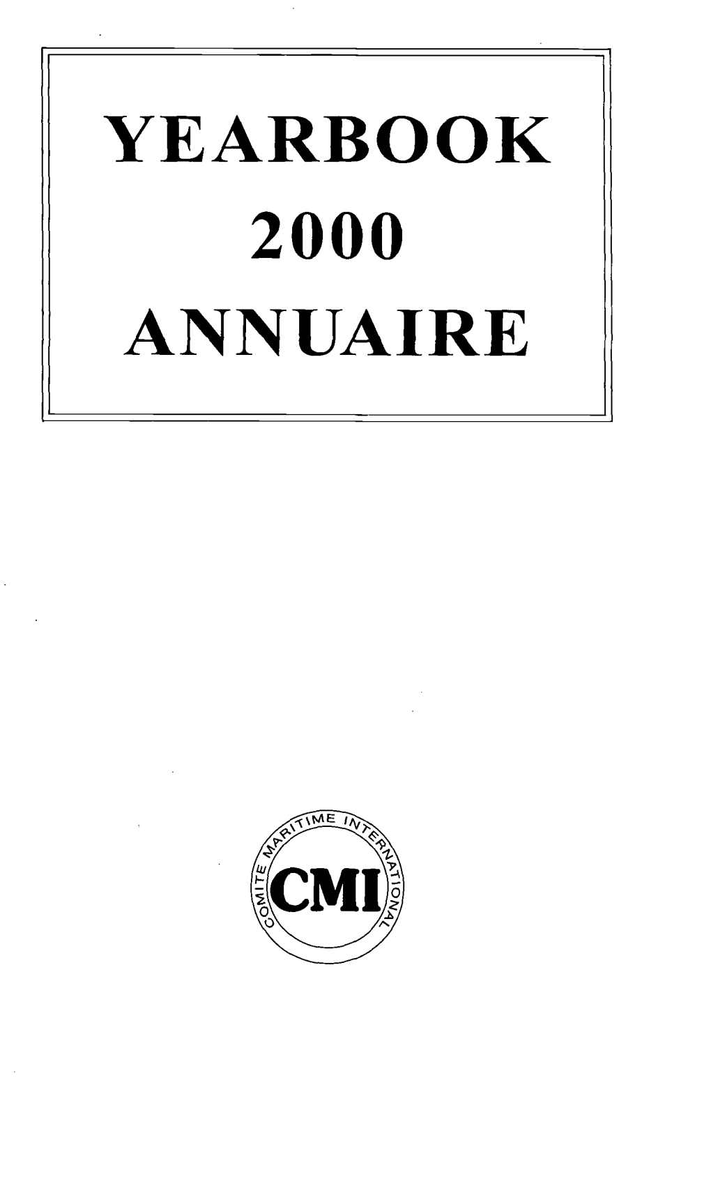 2000 CMI YEARBOOK ANNUAIRE .Pdf 5.46 MB