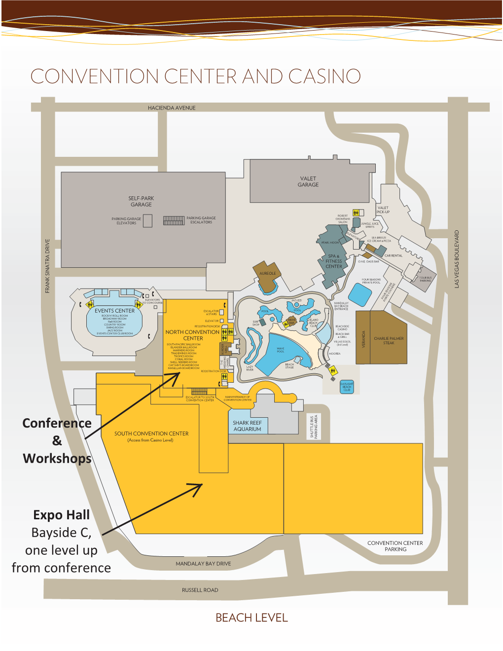 Mandalay Bay North Convention Center Floor Plan