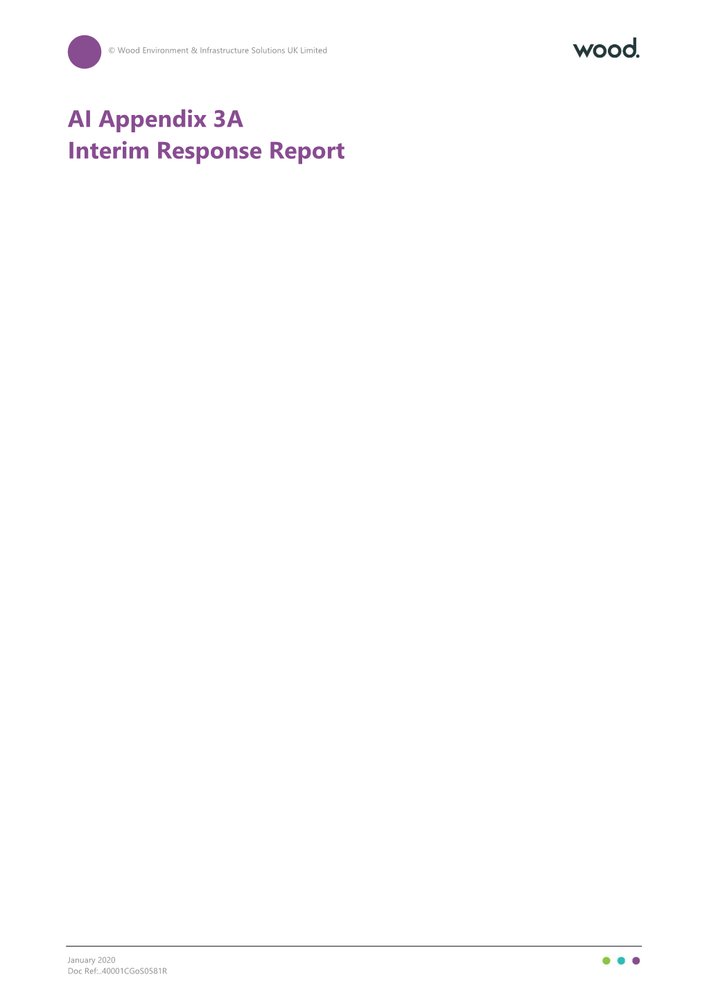 AI Appendix 3A Interim Response Report-(REDACTED)