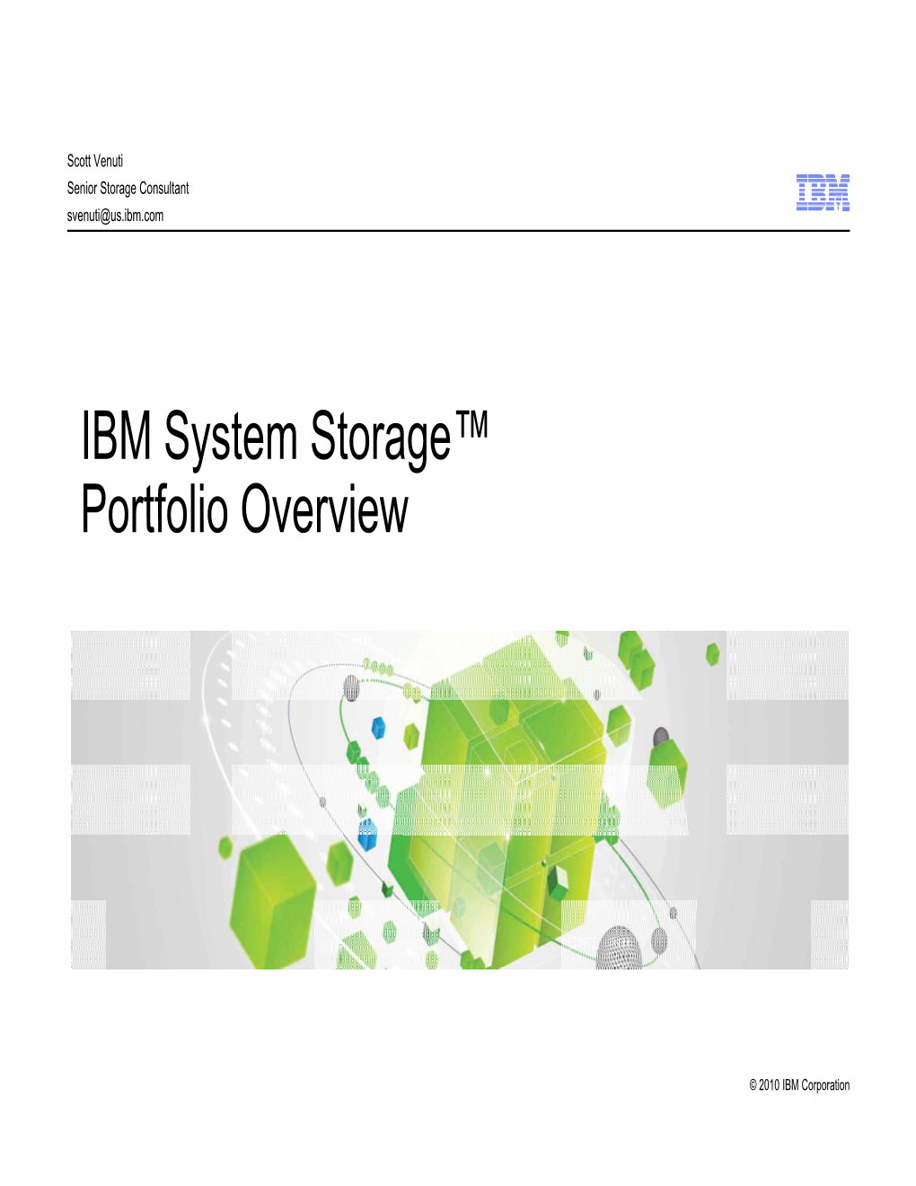 IBM System Storage Easy Tier