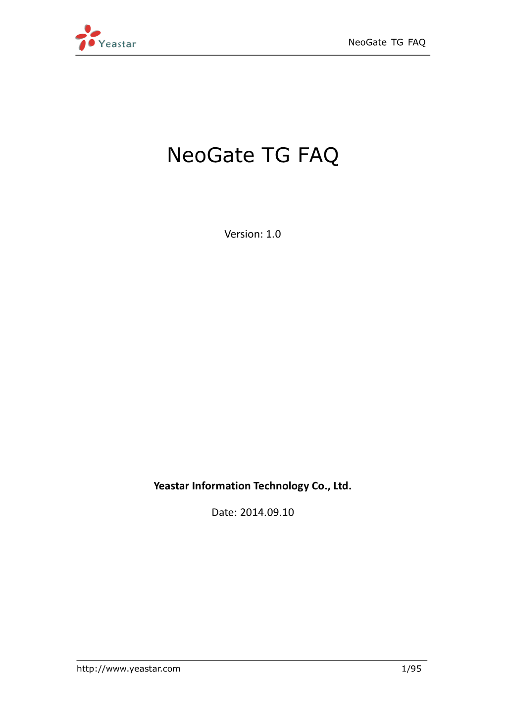 How to Connect Elastix to Neogate TG Via SIP Trunking