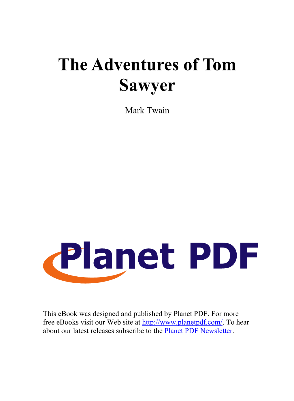 The Adventures of Tom Sawyer