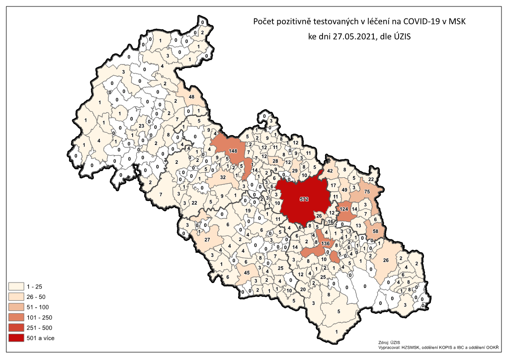 Vývoj Počtu Pozitivně Testovaných Na COVID-19