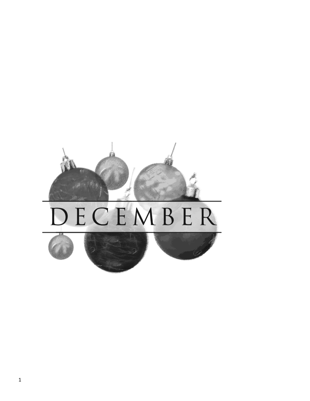 Expectant Greetings for December