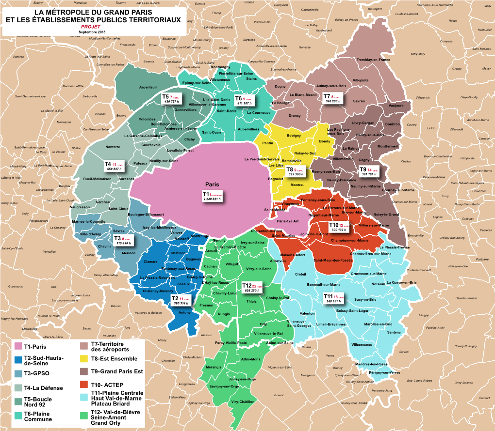 La Métropole Du Grand Paris Et Les Établissements