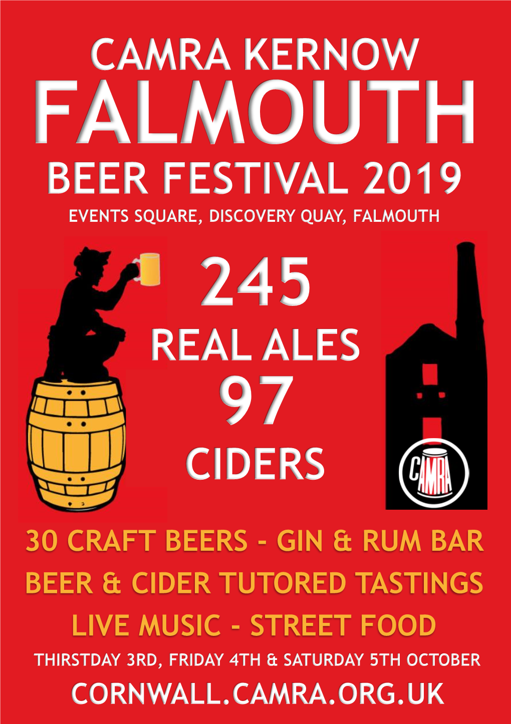 Real Ales Ciders Camra Kernow Beer Festival 2019