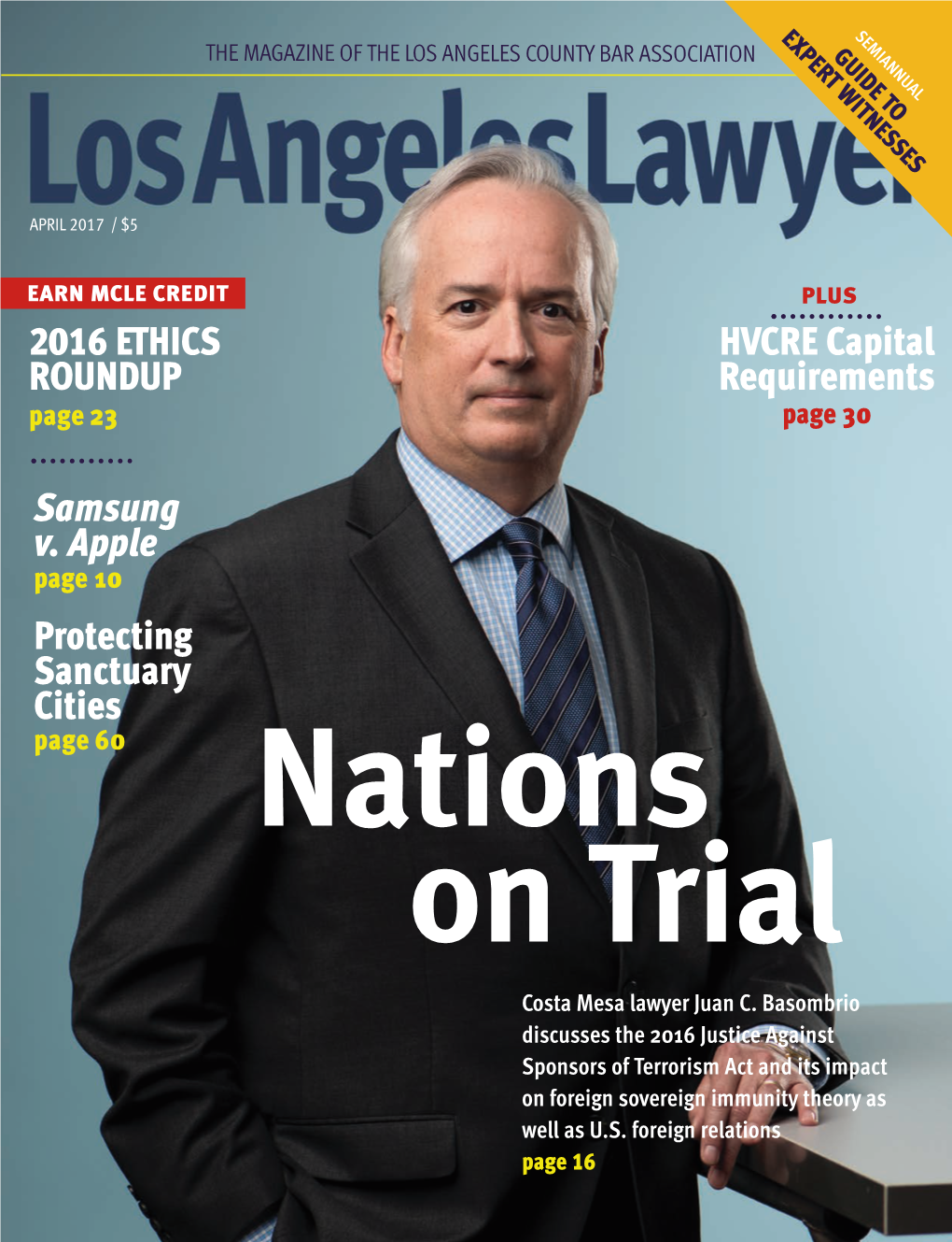 Los Angeles Lawyer Magazine April 2017
