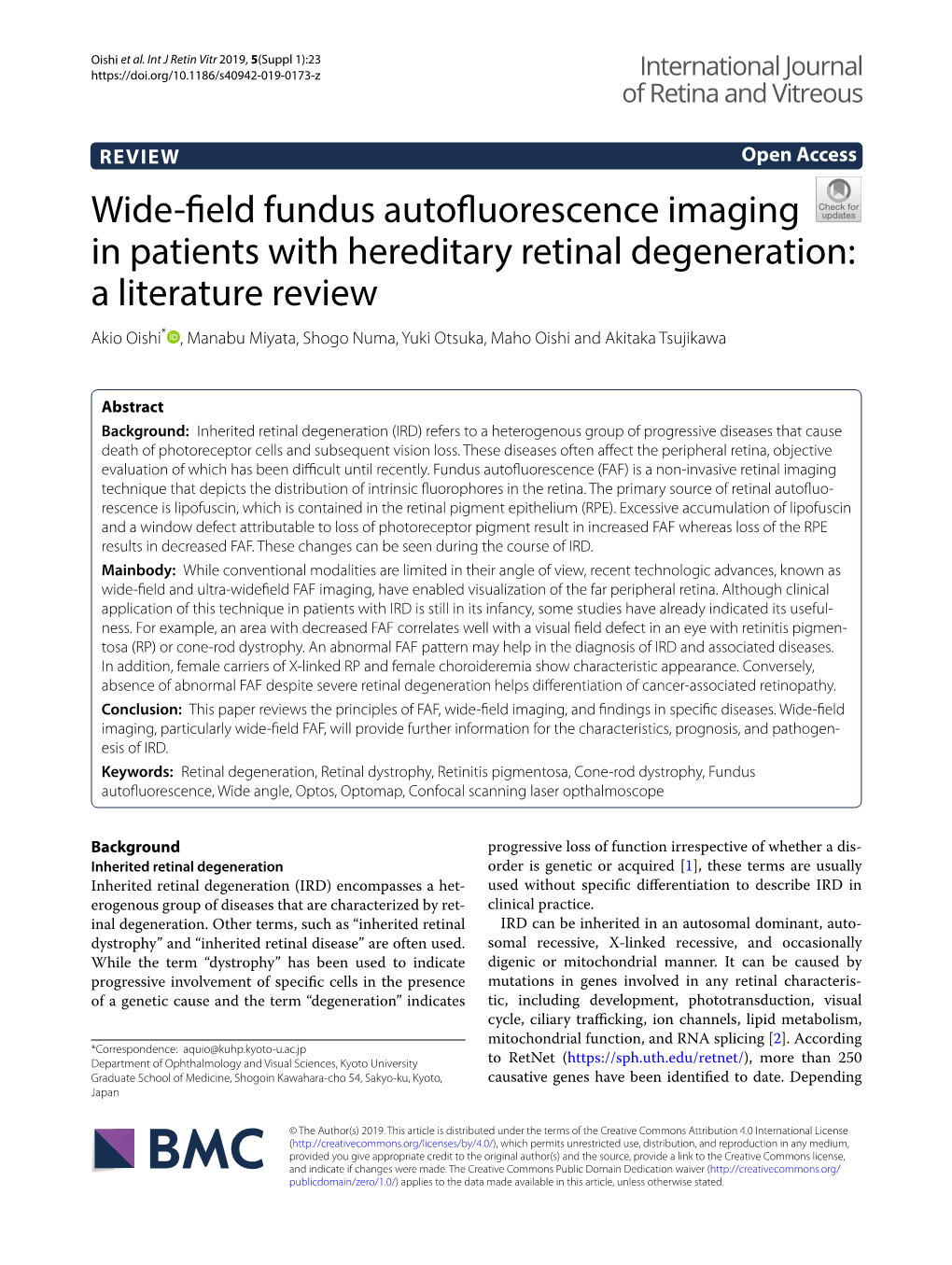 Wide-Field Fundus Autofluorescence Imaging in Patients with Hereditary