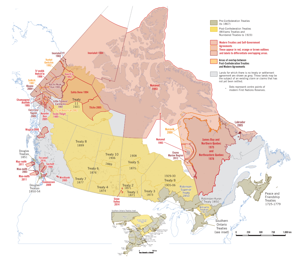 Canadian Treaties Map.Pdf