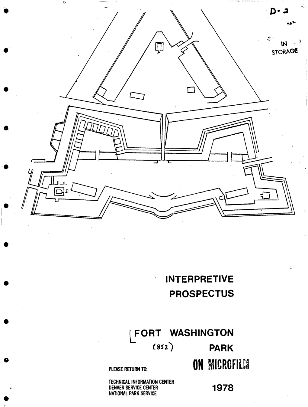 Interpretive Prospectus, Fort Washington Park"