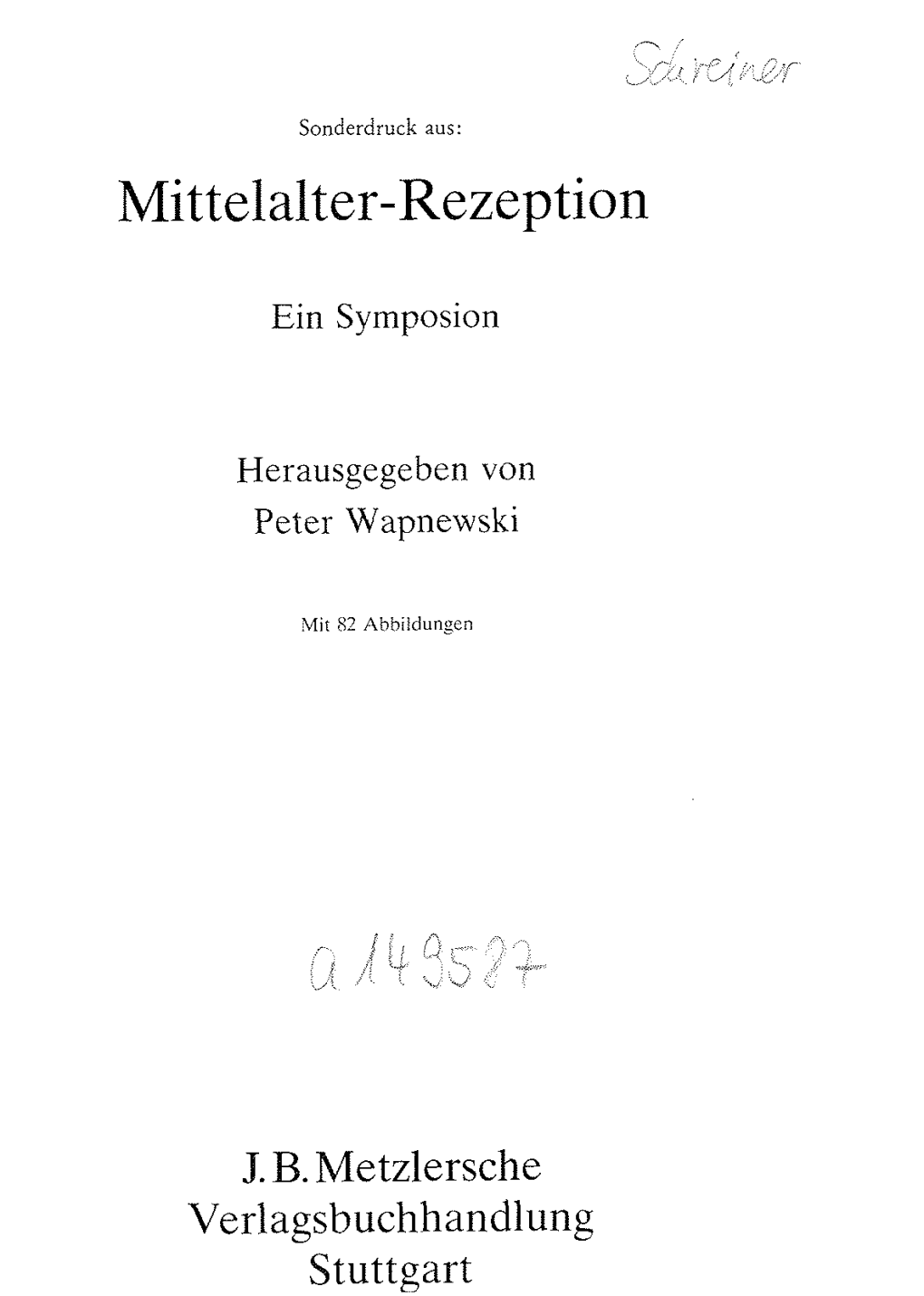 Mittelalter-Rezeption