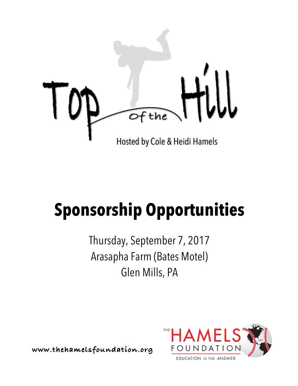 Top of the Hill Sponsorship Packet