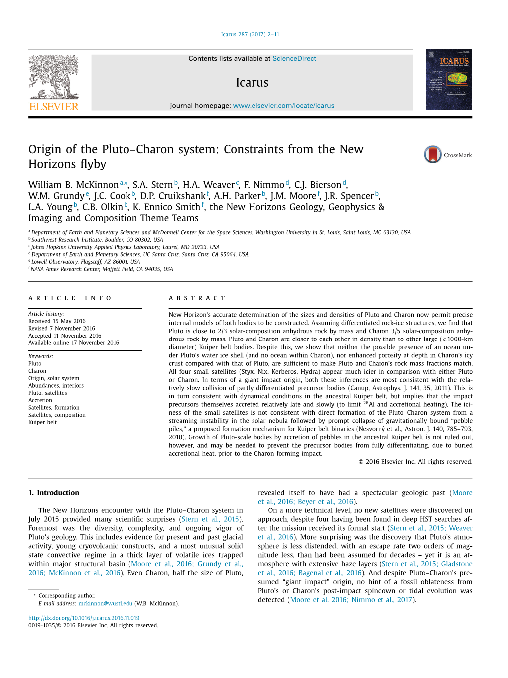 Origin of the Pluto-Charon System