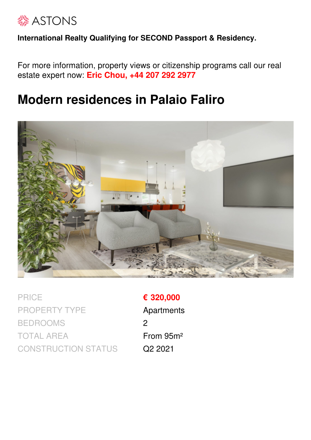 Modern Residences in Palaio Faliro