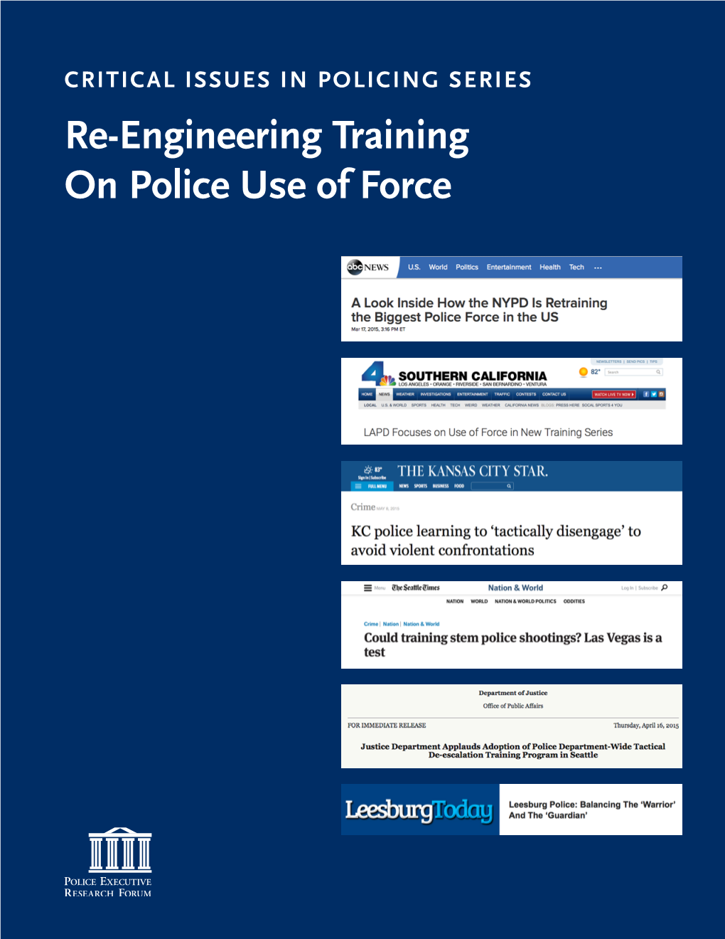 Re-Engineering Training on Police Use of Force (PDF)