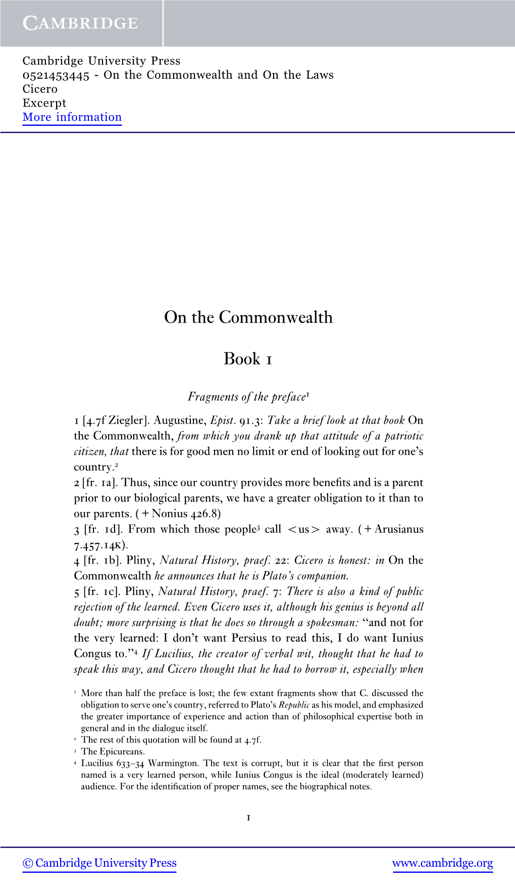 On the Commonwealth Book