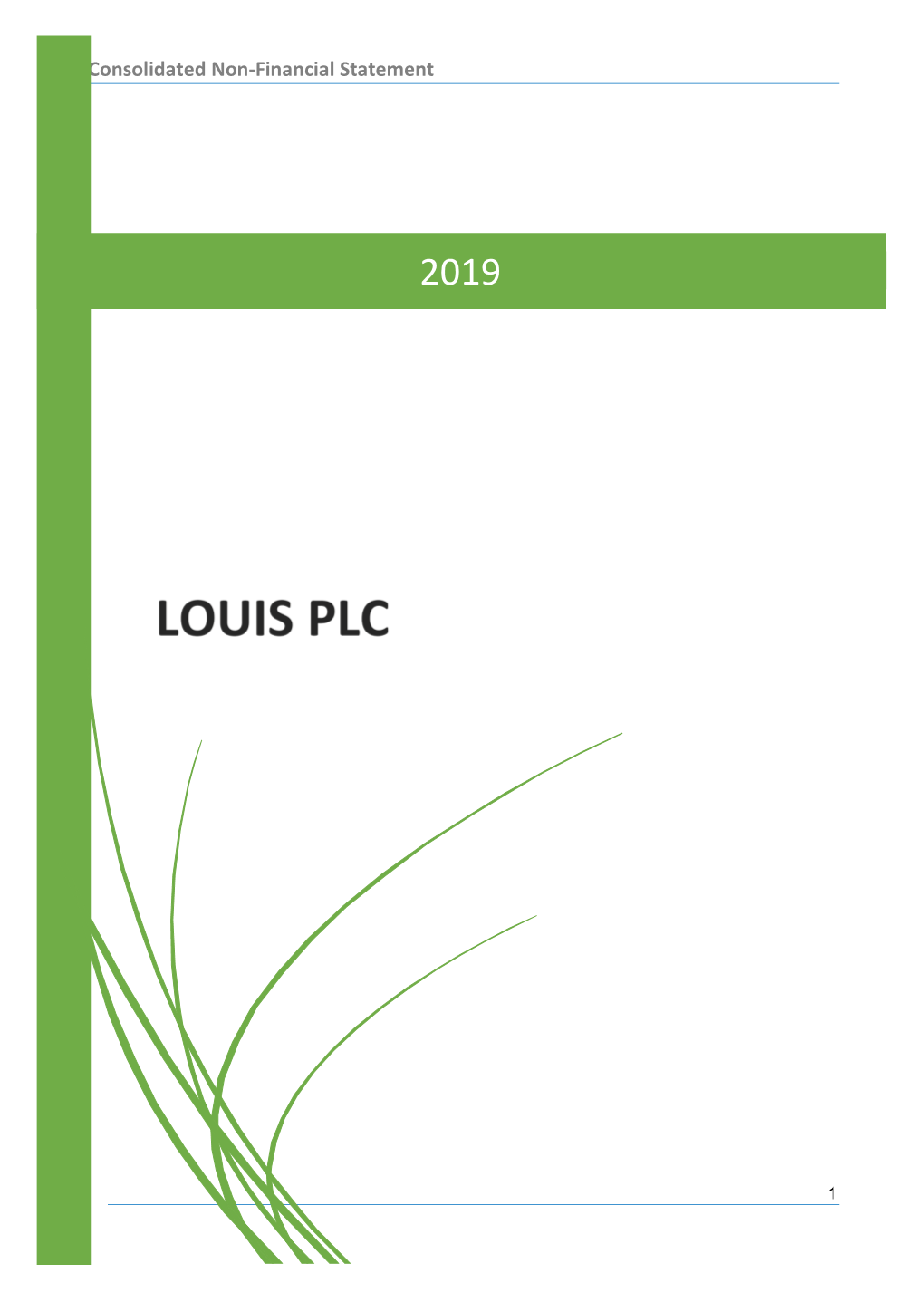 Consolidated Non-Financial Statement