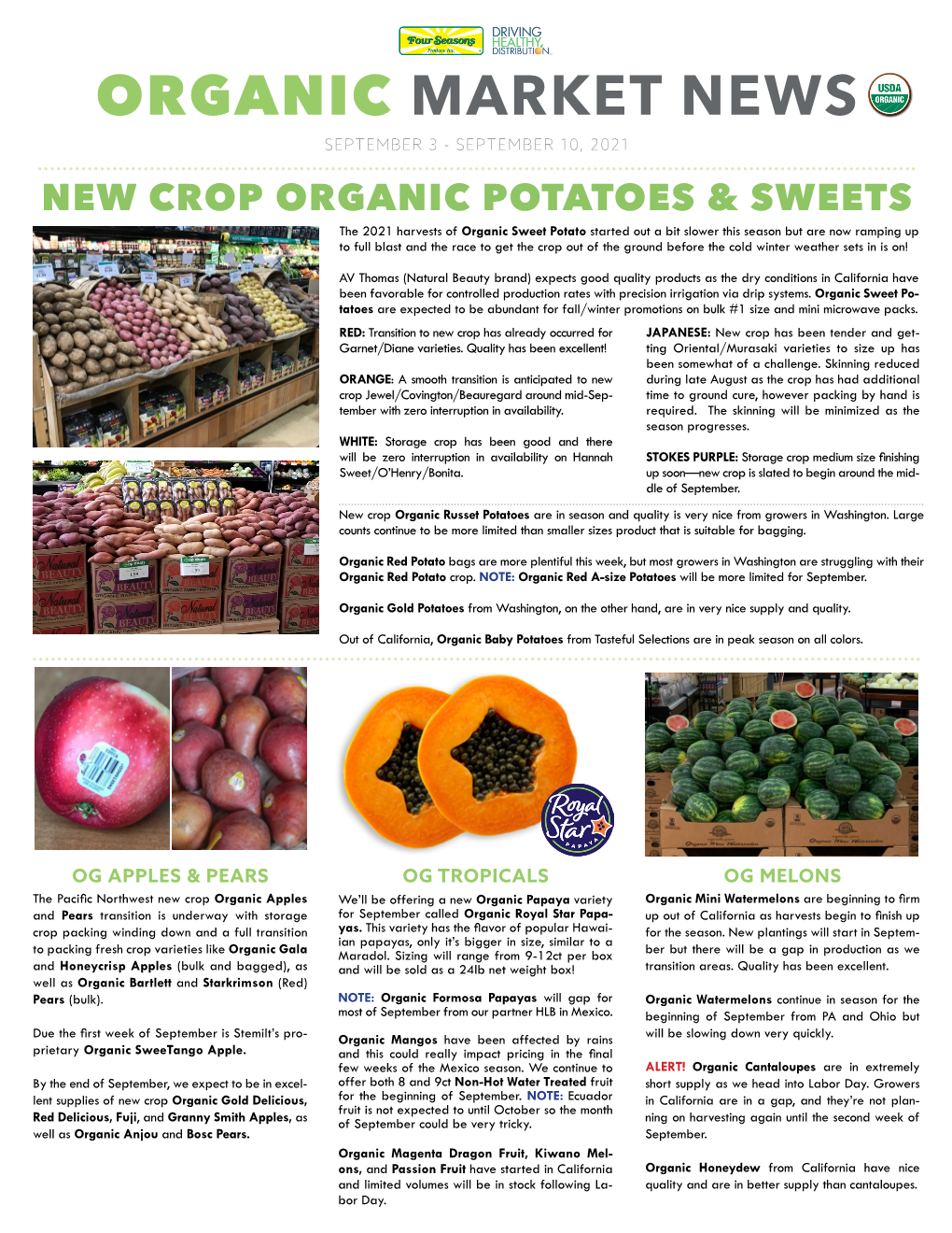 Organic Market News