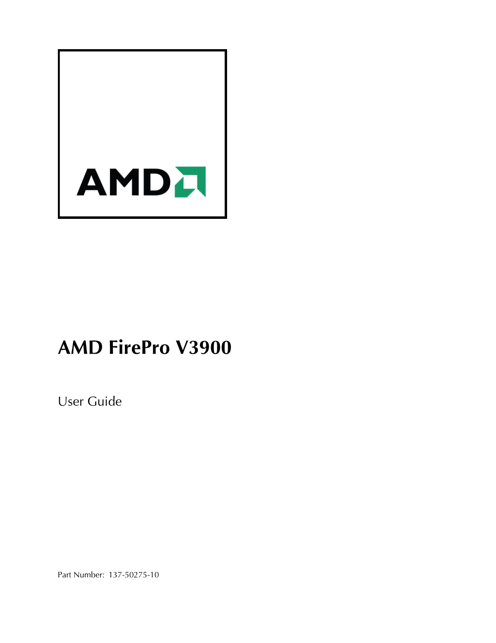 AMD Firepro V3900