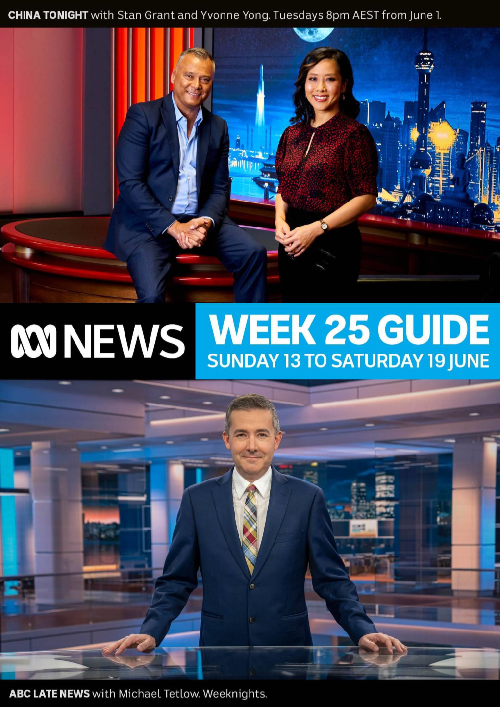 ABC NEWS Channel Airs Live Across Australia So Programs Air 30 Minutes Earlier in SA + NT, and 2 Hours Earlier in WA