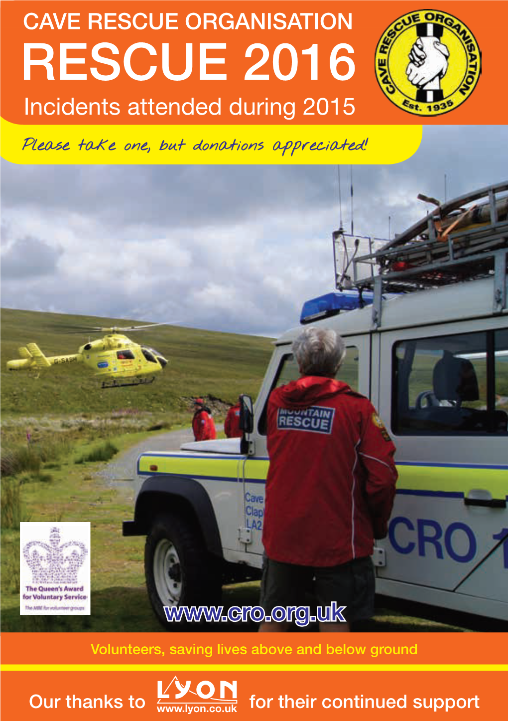 RESCUE 2016 Incidents Attended During 2015