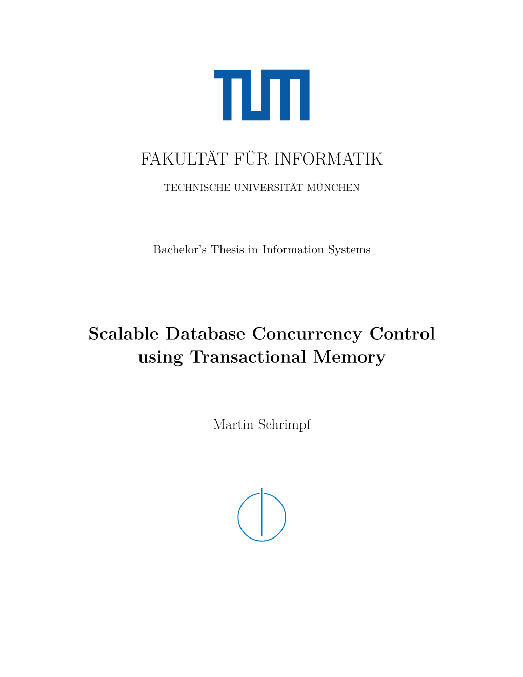 4 Database Concurrency Control Using Intel TSX 55 4.1 Innodb Internals