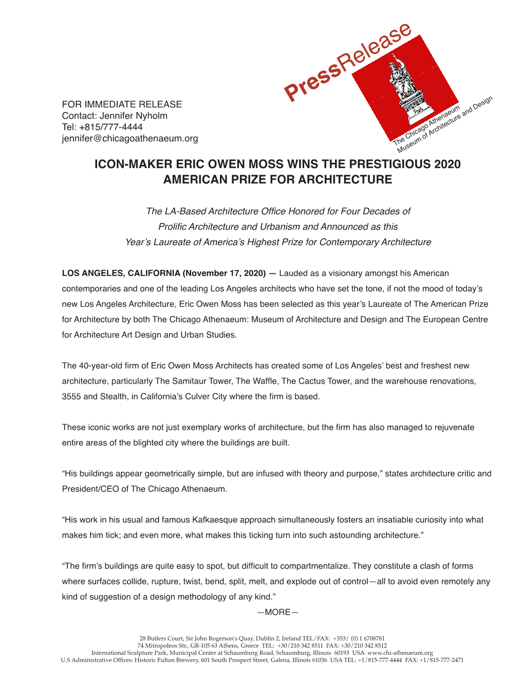 Press Release