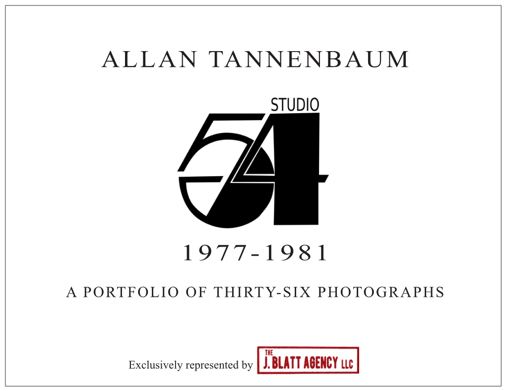 Allan Tannenbaum
