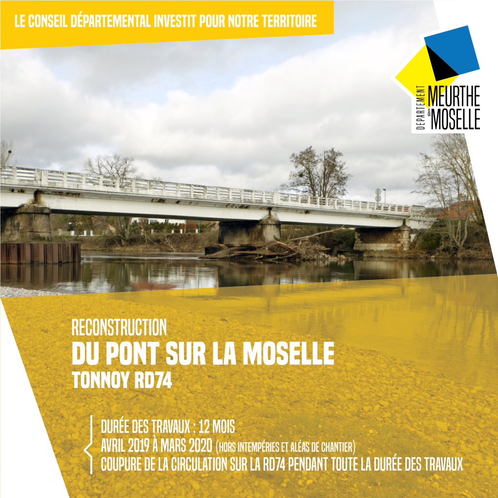 Du Pont Sur La Moselle Tonnoy RD74