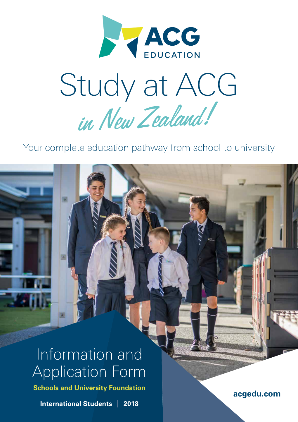 Study at ACG in New Zealand! Your Complete Education Pathway from School to University