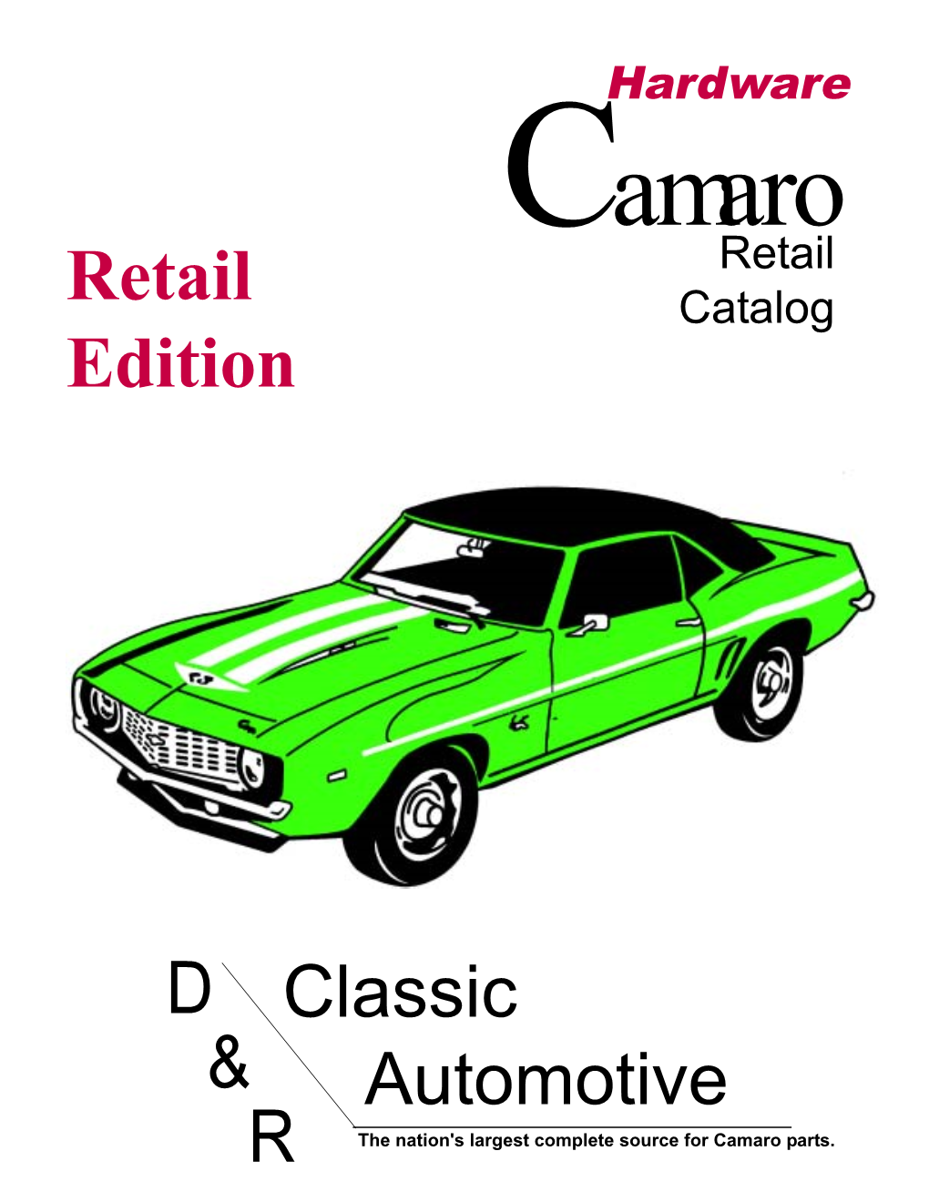 Camaroretail Retail Catalog Edition