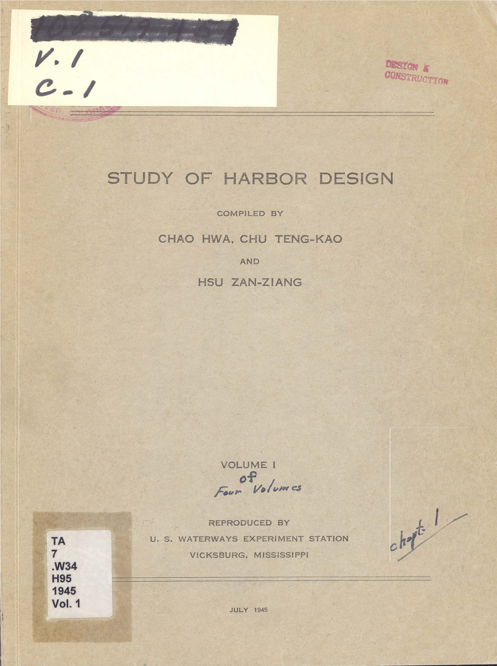 Study of Harbor Design